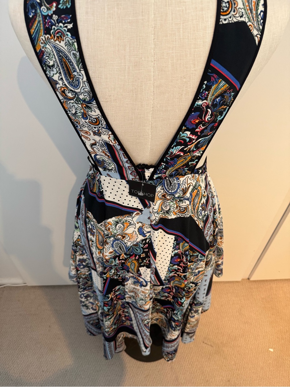 NWT Topshop Handkerchief Hem dress - Picture 3 of 7